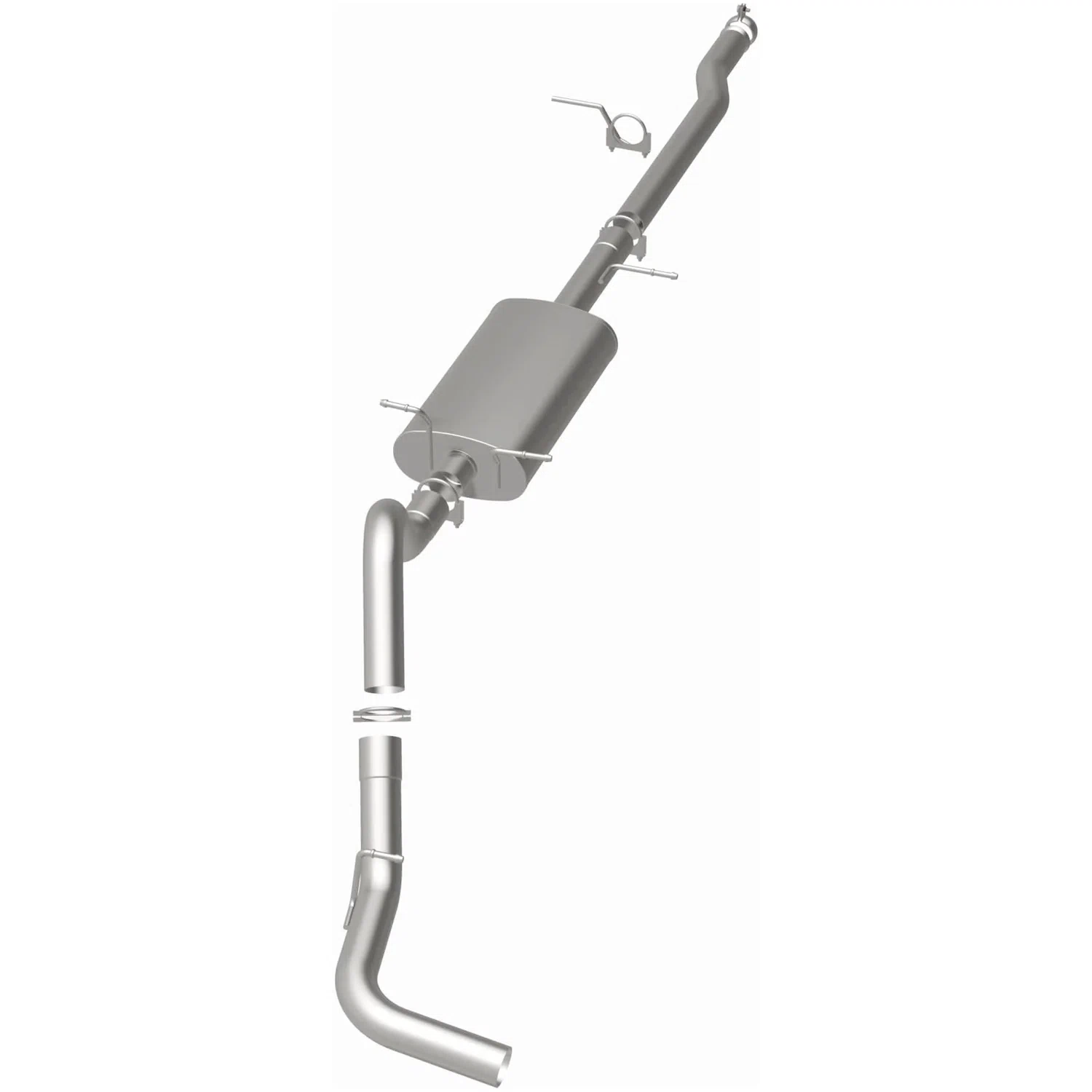 2009-2013 Chevy Silverado 1500 Direct-Fit Replacement Exhaust System 106-0507